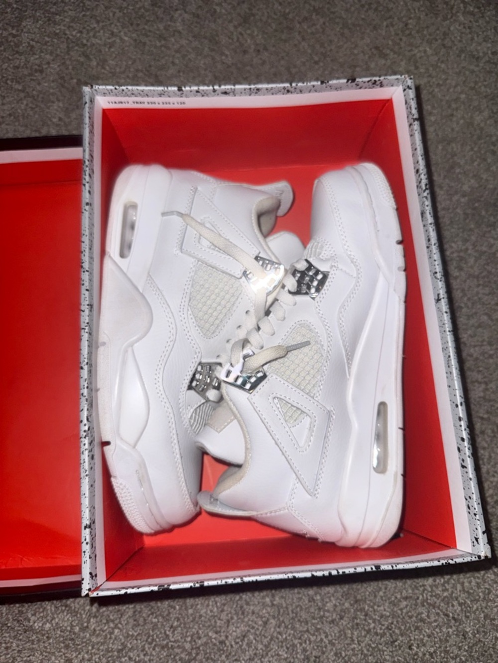 Air Jordan 4s Pure Money Sneakers